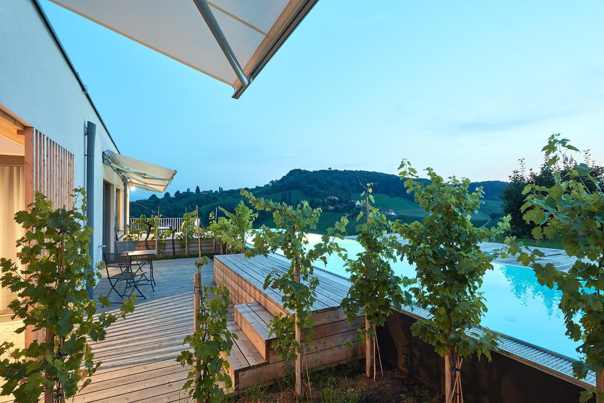 Hideaway An Der Weinstrasse - Pool & Sauna - Apartments Anderlage Spielfeld Zewnętrze zdjęcie