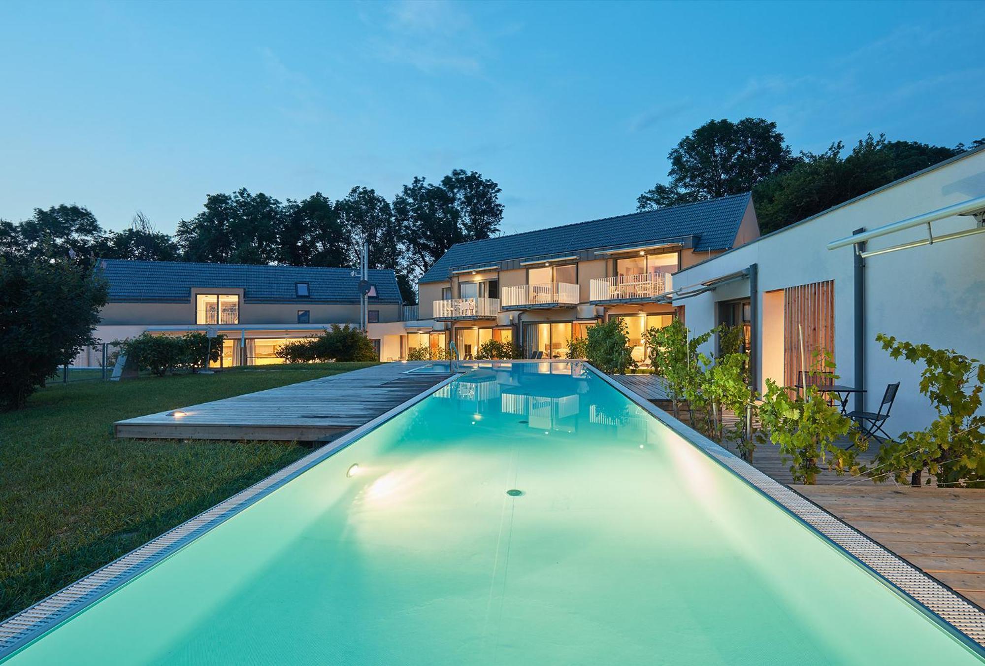 Hideaway An Der Weinstrasse - Pool & Sauna - Apartments Anderlage Spielfeld Zewnętrze zdjęcie